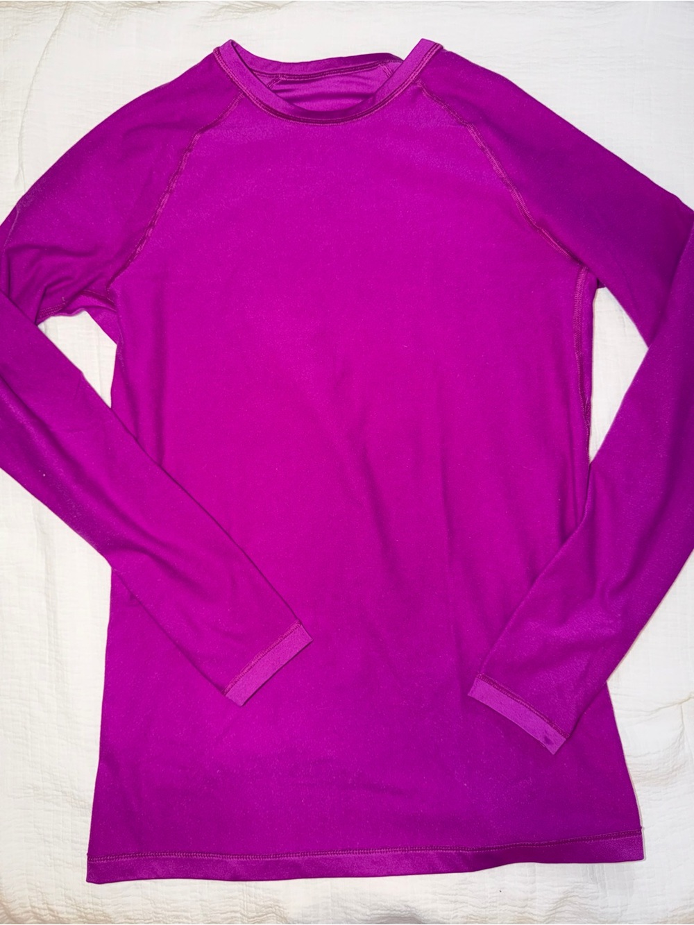Women’s Long Sleeve Performance Top - Fuchsia